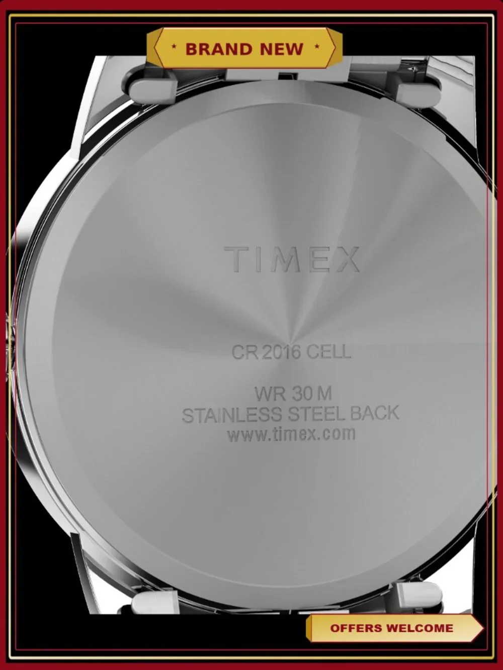 Timex Easy Reader Day-Date Expansion Band Watch Men's Casual